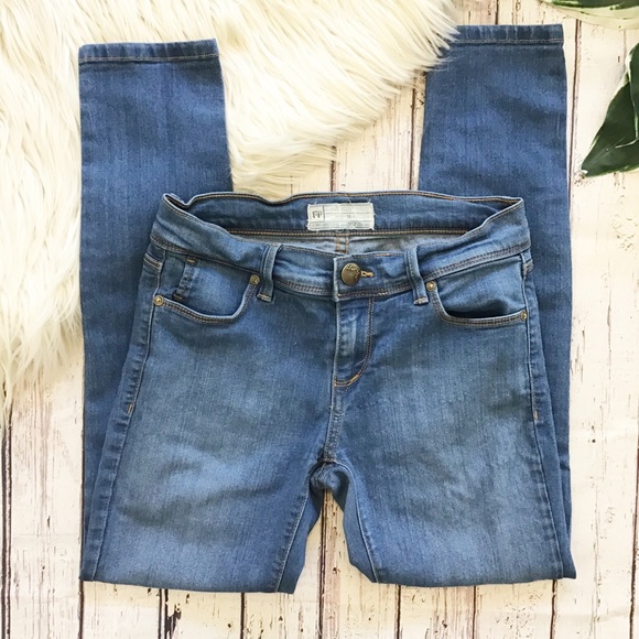FREE PEOPLE mid rise Skinny Ankle Size 26 - Picture 3 of 6